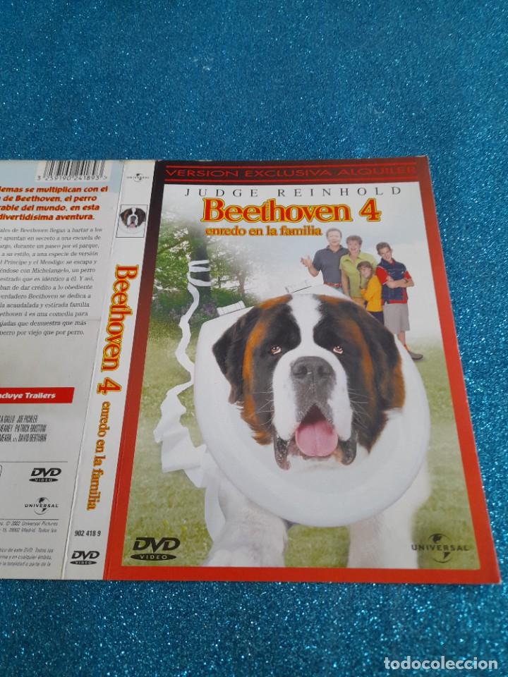 Cine: Car&aacute;tula Original DVD - S&oacute;lo Car&aacute;tula - Beethoven 4 - Enredo en la familia - Judge Reinhold