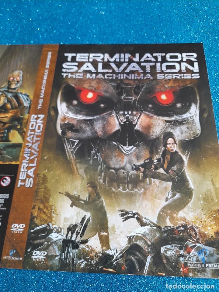 Cine: Car&aacute;tula Original DVD - S&oacute;lo Car&aacute;tula - Terminator Salvation - The Machinima Series