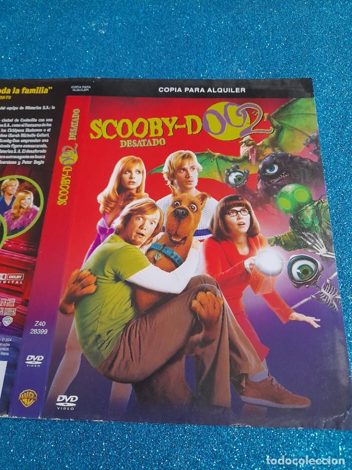 Cine: Car&aacute;tula Original DVD - S&oacute;lo Car&aacute;tula - Scooby Doo 2 - Desatado
