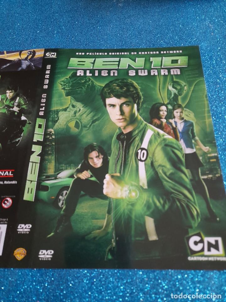 Cine: Car&aacute;tula Original DVD - S&oacute;lo Car&aacute;tula - Ben 10 - Alien Swarm