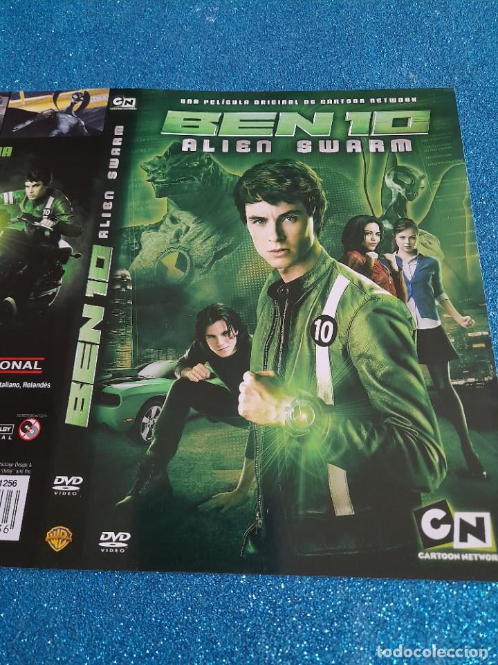 Cine: Car&aacute;tula Original DVD - S&oacute;lo Car&aacute;tula - Ben 10 - Alien Swarm