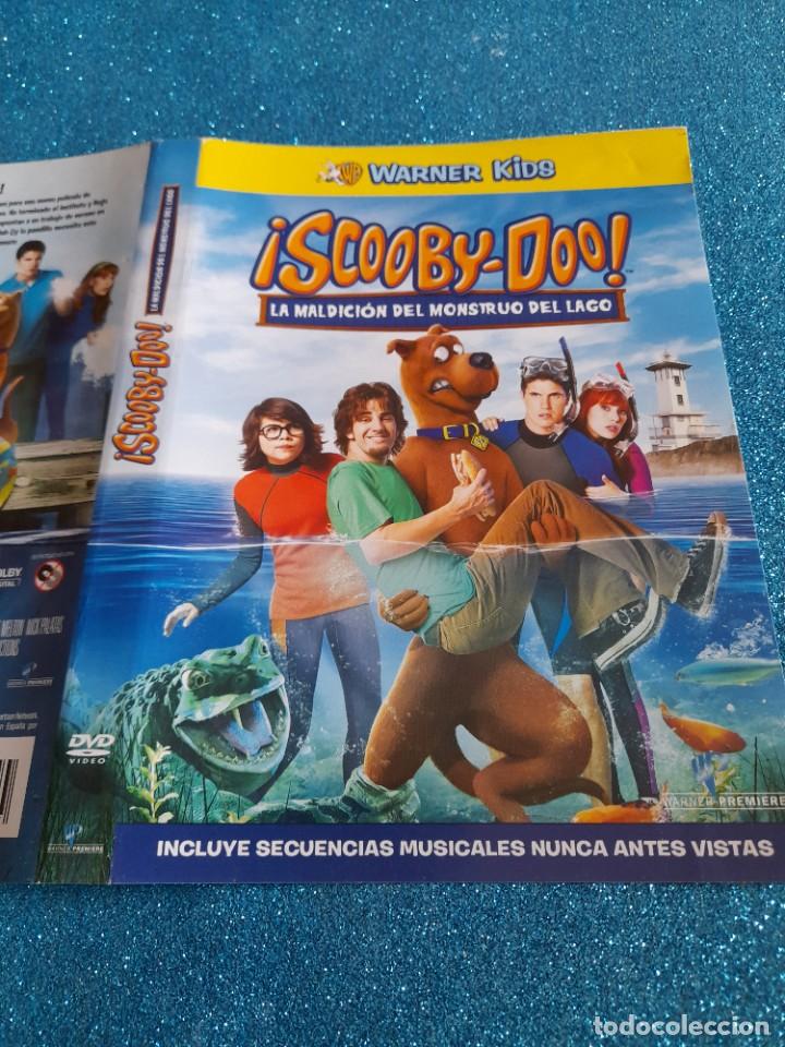 Cine: Car&aacute;tula Original DVD - S&oacute;lo Car&aacute;tula - Scooby-Doo - La Maldici&oacute;n del Monstruo del Lago - Warner Ki