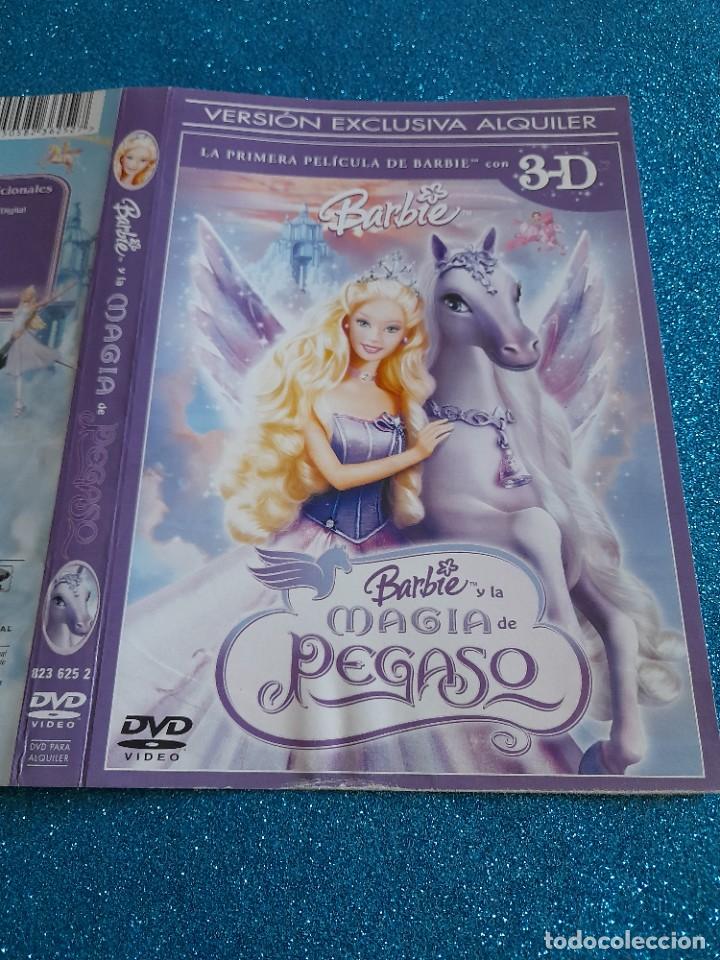 Cine: Car&aacute;tula Original DVD Infantil - S&oacute;lo Car&aacute;tula - Barbie y la Magia de Pegaso