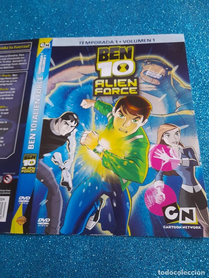 Cine: Car&aacute;tula Original DVD Infantil - S&oacute;lo Car&aacute;tula - Ben 10 - Alien Force