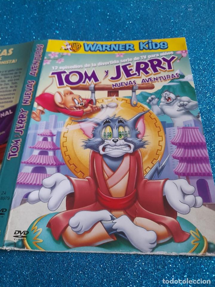 Cine: Car&aacute;tula Original DVD Infantil - S&oacute;lo Car&aacute;tula - Tom y Jerry - Nuevas Aventuras - Warner Kids