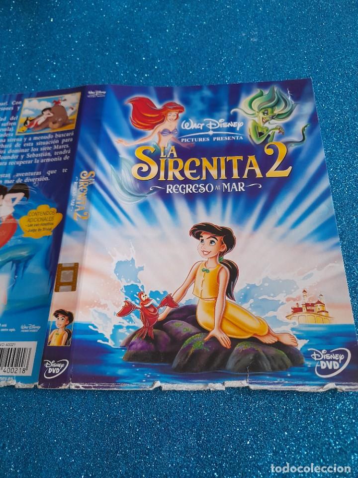 Cine: Car&aacute;tula Original DVD Infantil - S&oacute;lo Car&aacute;tula - La Sirenita 2 - Regreso al Mar