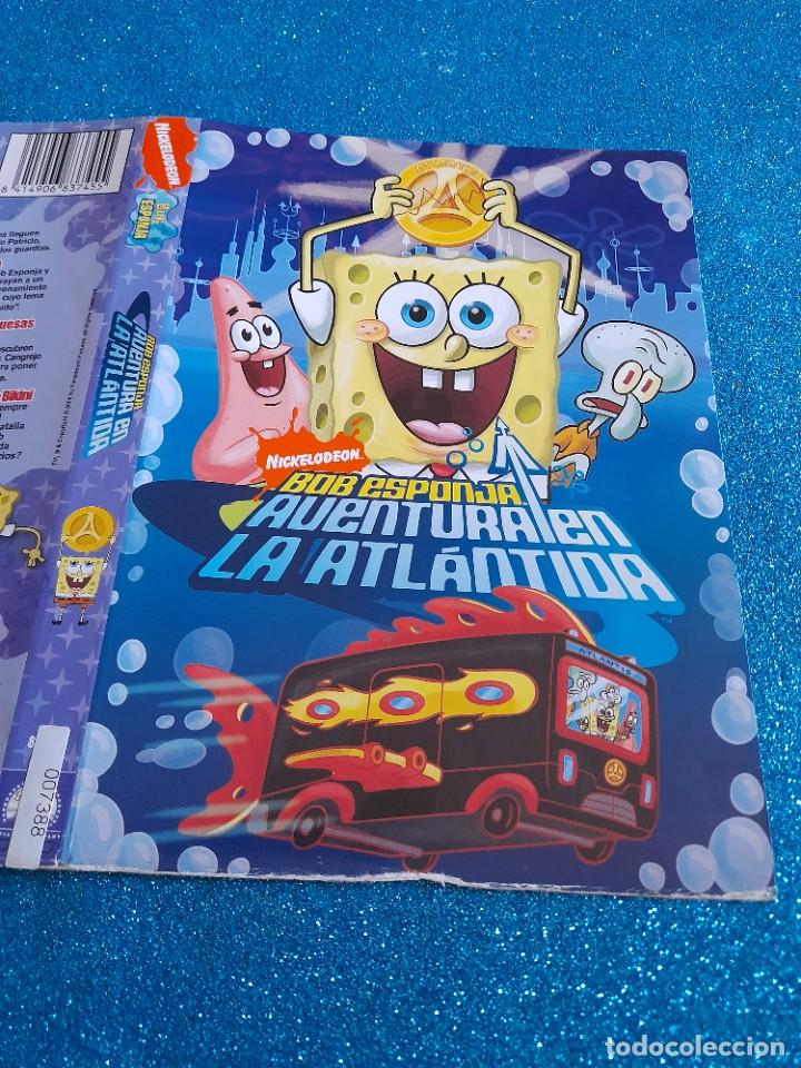 Cine: Car&aacute;tula Original DVD Infantil - S&oacute;lo Car&aacute;tula - Bob Esponja - Aventura en la Atlantida