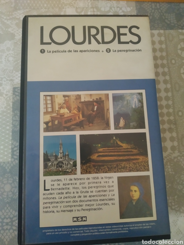 Cine: Virgen de Lourdes VHS - Foto 3
