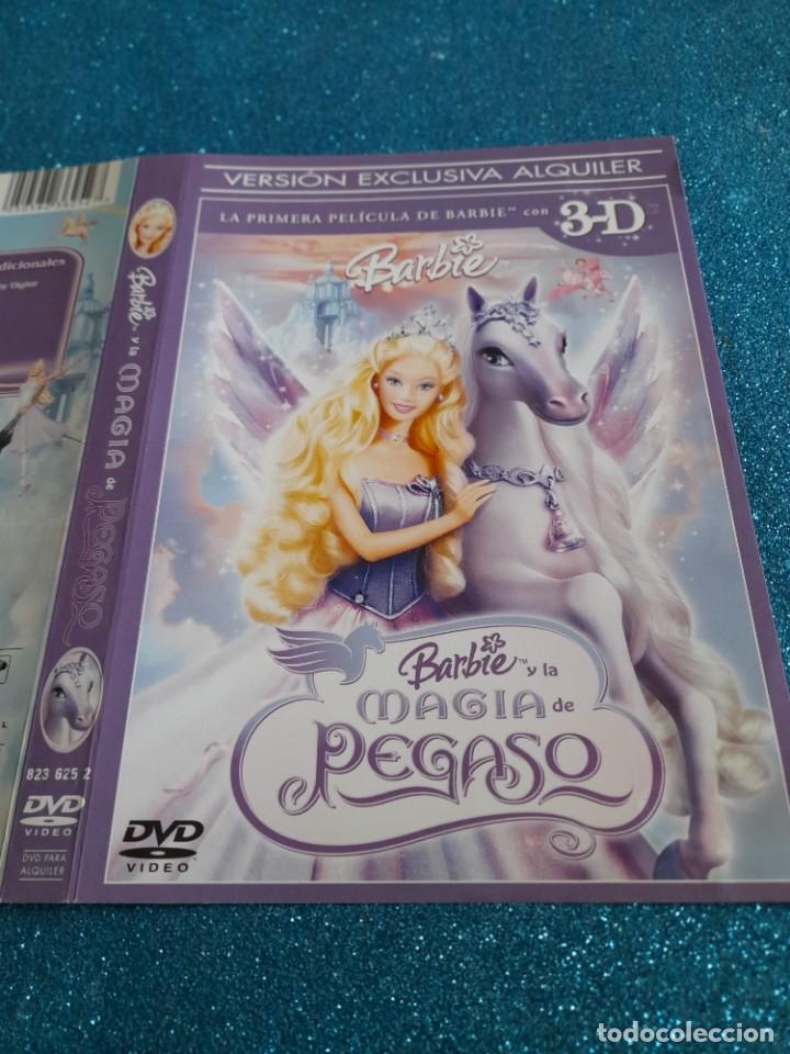 Cine: Car&aacute;tula Original DVD Infantil - S&oacute;lo Car&aacute;tula - Barbie y la Magia de Pegaso