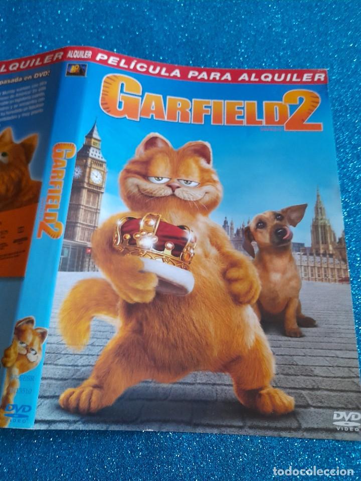 Cine: Car&aacute;tula Original DVD Infantil - S&oacute;lo Car&aacute;tula - Garfield 2
