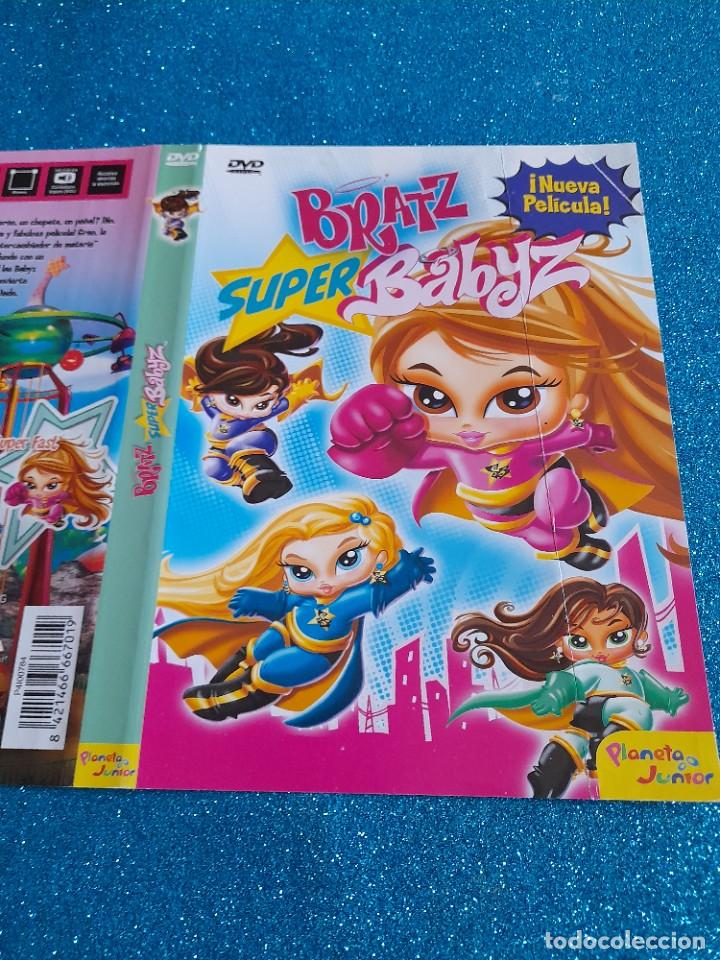 Cine: Car&aacute;tula Original DVD Infantil - S&oacute;lo Car&aacute;tula - Bratz Super Babyz - Planeta Junior - Nueva Pel&iacute;cula