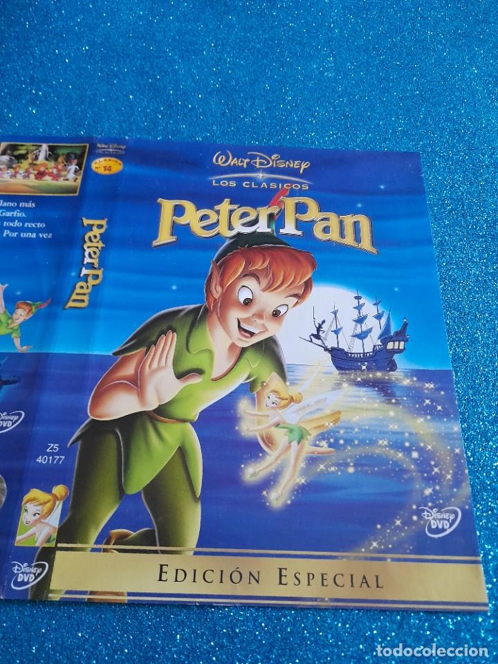 Cine: Car&aacute;tula Original DVD Infantil - S&oacute;lo Car&aacute;tula - Peter Pan - Edici&oacute;n Especial - Walt Disney