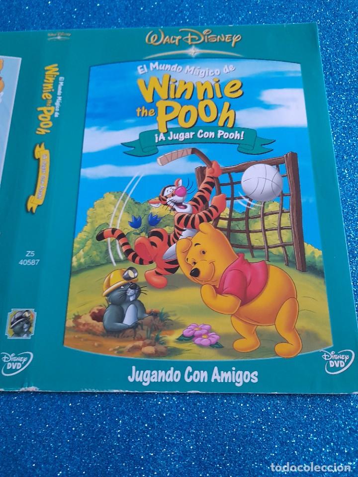 Cine: Car&aacute;tula Original DVD Infantil - S&oacute;lo Car&aacute;tula - Winnie the Pooh - A Jugar con Pooh