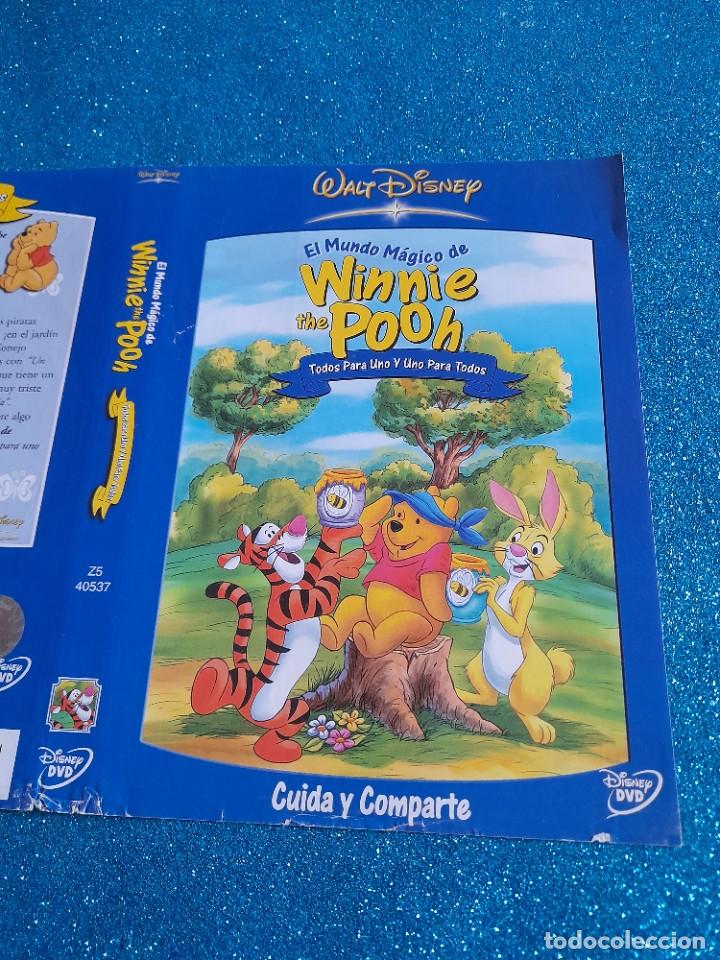 Cine: Car&aacute;tula Original DVD Infantil - S&oacute;lo Car&aacute;tula - Winnie the Pooh - Todos para Uno y Uno para Todos