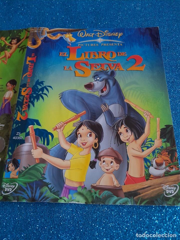 Cine: Car&aacute;tula Original DVD Infantil - S&oacute;lo Car&aacute;tula - El Libro de la Selva 2 - Walt Disney