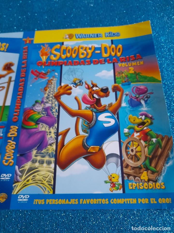 Cine: Car&aacute;tula Original DVD Infantil - S&oacute;lo Car&aacute;tula - Scooby-Doo - Olimpiadas de la Risa - Vol 2 - Warner