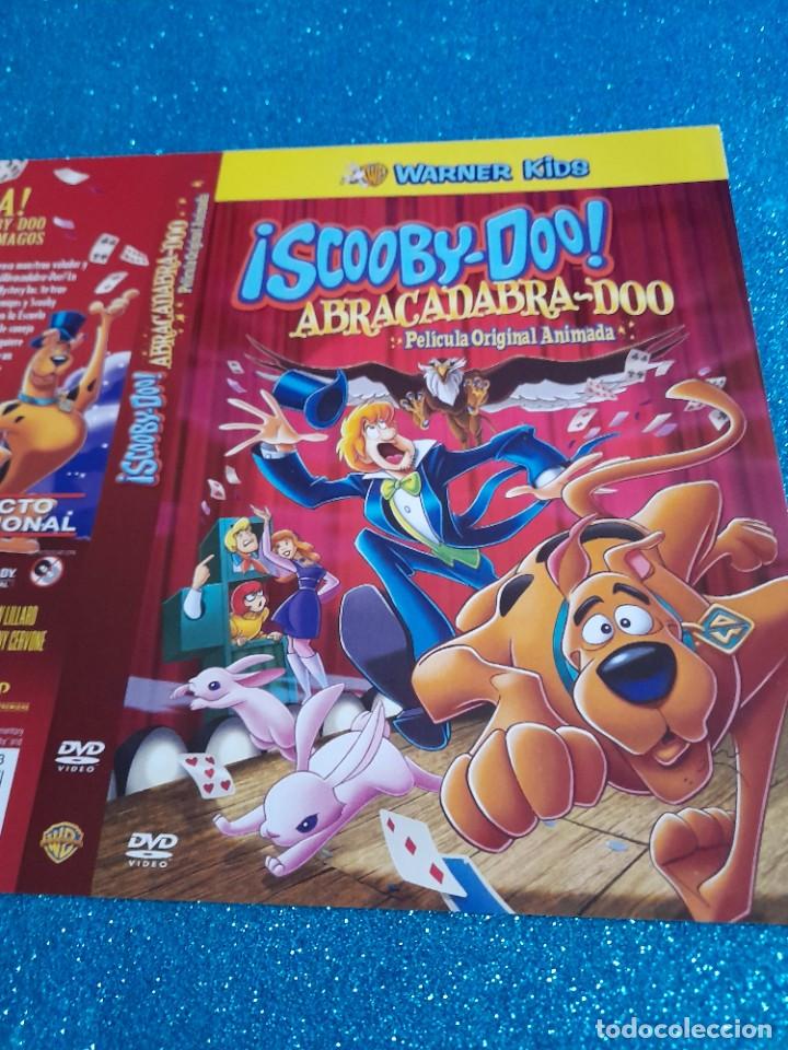 Cine: Car&aacute;tula Original DVD Infantil - S&oacute;lo Car&aacute;tula - Scooby-Doo - Abracadabra DOO - Warner Kids