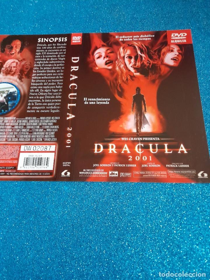 Cine: Car&aacute;tula Original DVD - S&oacute;lo Car&aacute;tula - Dracula 2001