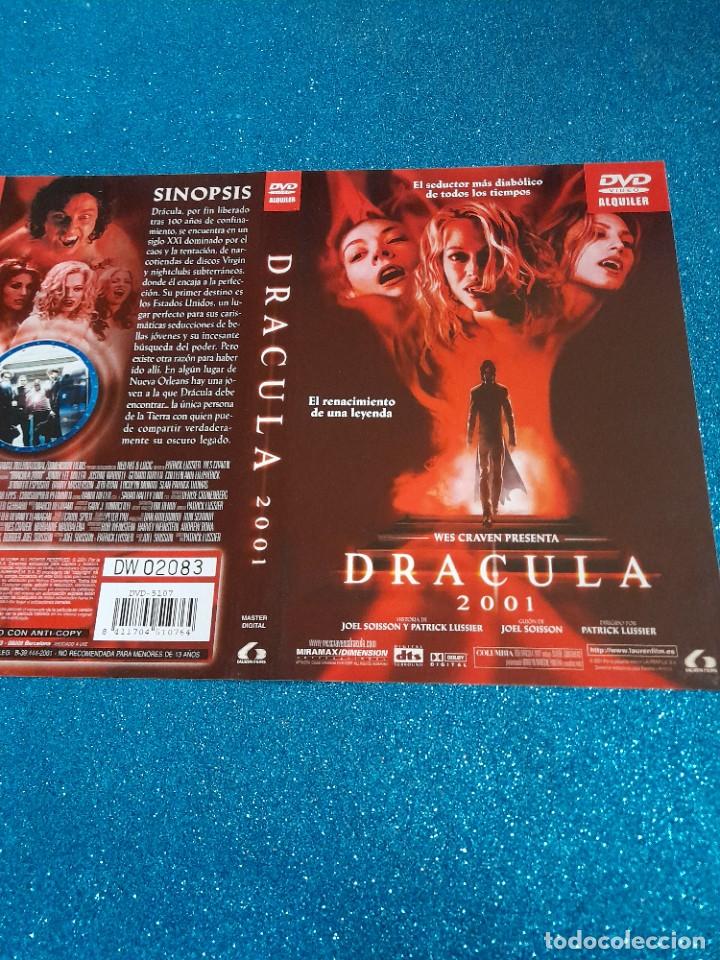 Cine: Car&aacute;tula Original DVD - S&oacute;lo Car&aacute;tula - Dracula 2001