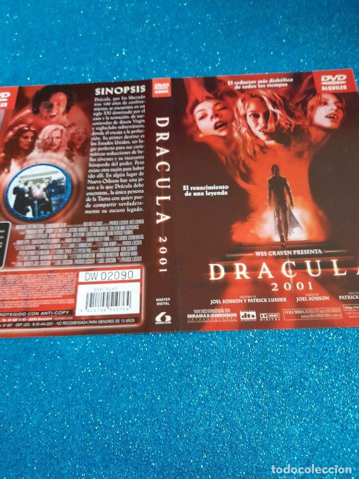 Cine: Car&aacute;tula Original DVD - S&oacute;lo Car&aacute;tula - Dracula 2001