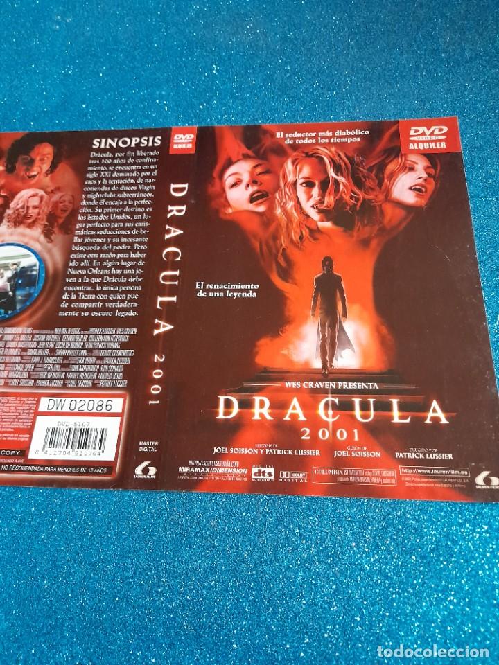 Cine: Car&aacute;tula Original DVD - S&oacute;lo Car&aacute;tula - Dracula 2001