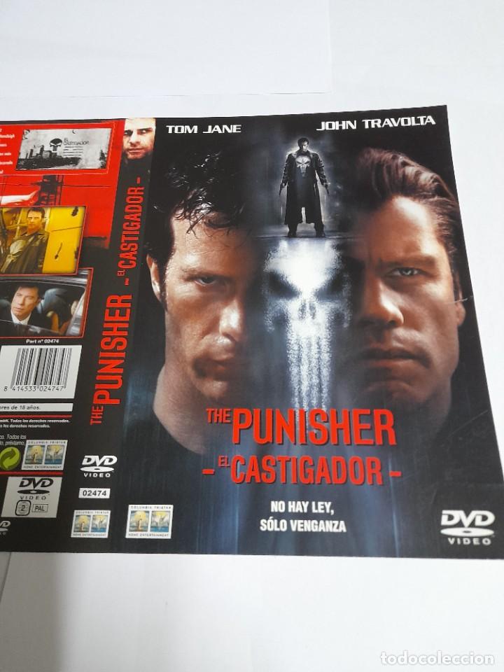 Cine: Car&aacute;tula Original DVD - S&oacute;lo Car&aacute;tula - The Punisher - El castigador