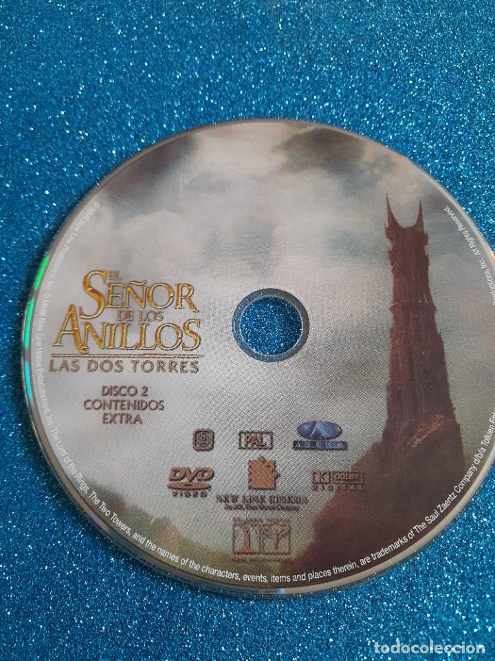Cine: Pel&iacute;cula DVD - S&oacute;lo Pel&iacute;cula - El Se&ntilde;or de los Anillos - Las dos Torres - Disco 2 Contenidos Extra