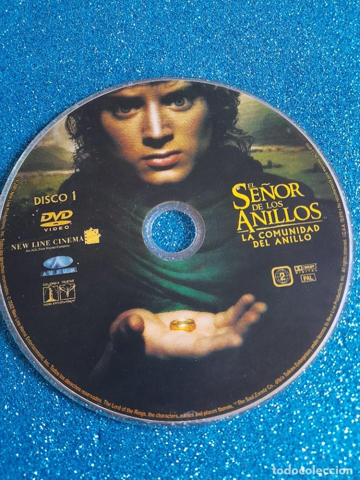 Cine: Pel&iacute;cula DVD - S&oacute;lo Pel&iacute;cula - El Se&ntilde;or de los Anillos - La Comunidad del Anillo - Disco 1