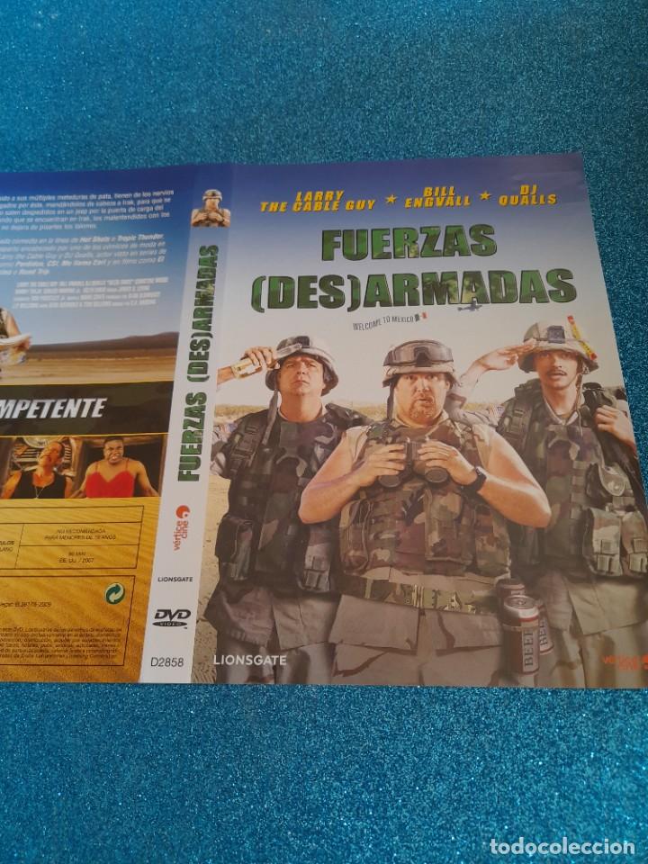Cine: Car&aacute;tula Original DVD - S&oacute;lo Car&aacute;tula - Fuerzas (Des)Armadas