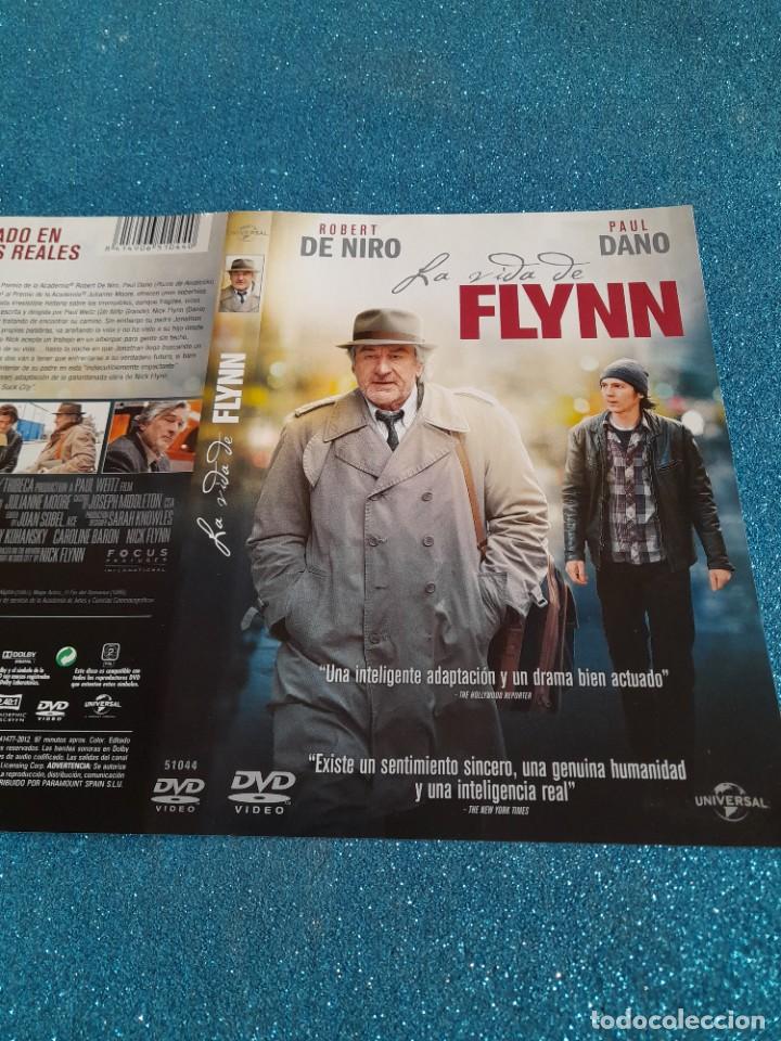 Cine: Car&aacute;tula Original DVD - S&oacute;lo Car&aacute;tula - Flynn - Robert the Niro