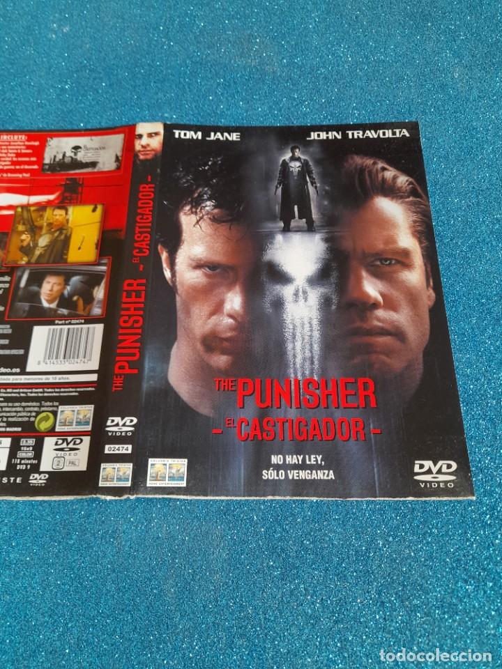 Cine: Car&aacute;tula Original DVD - S&oacute;lo Car&aacute;tula - The Punisher - El castigador