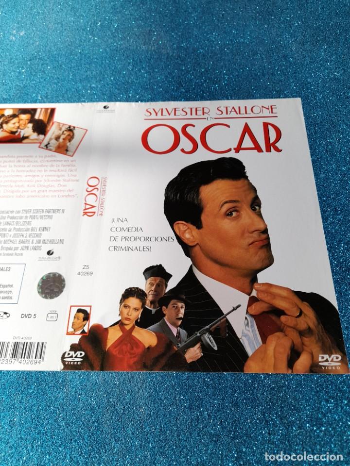 Cine: Car&aacute;tula Original DVD - S&oacute;lo Car&aacute;tula - Oscar - Sylvester Stallone