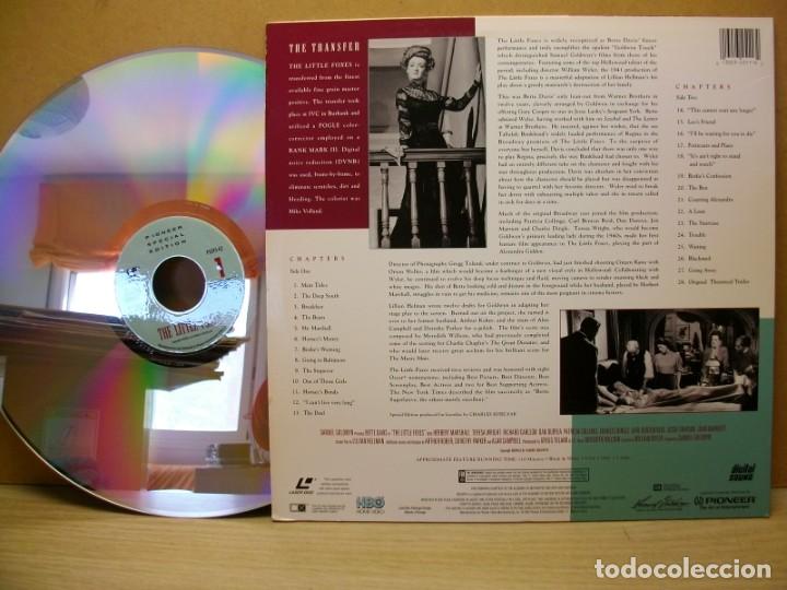Cine: BETTE DAVIS The Little Foxes en LASERDISC - Foto 2