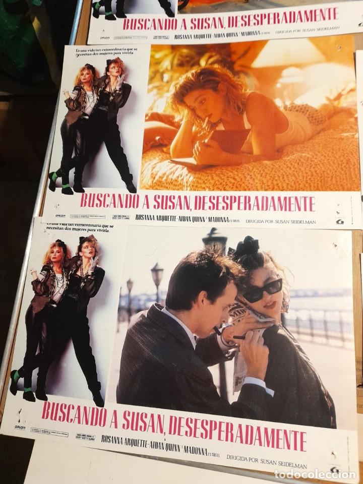 Cine: LOTE DE 5 CARTELES DE CINE : BUSCANDO A SUSAN DESESPERADAMENTE ( ROSANNA ARQUETTE & MADONNA )