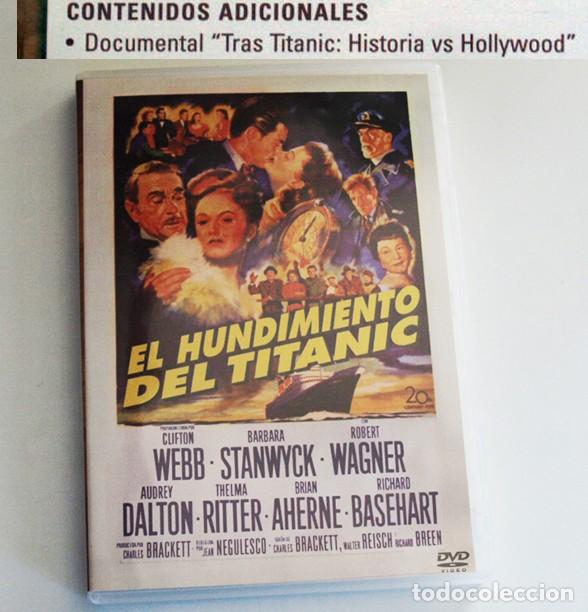 Cine: DVD DOCUMENTAL TRAS TITANIC HISTORIA VS HOLLYWOOD PEL&Iacute;CULA EL HUNDIMIENTO DEL T. BARCO STANWYCK CINE