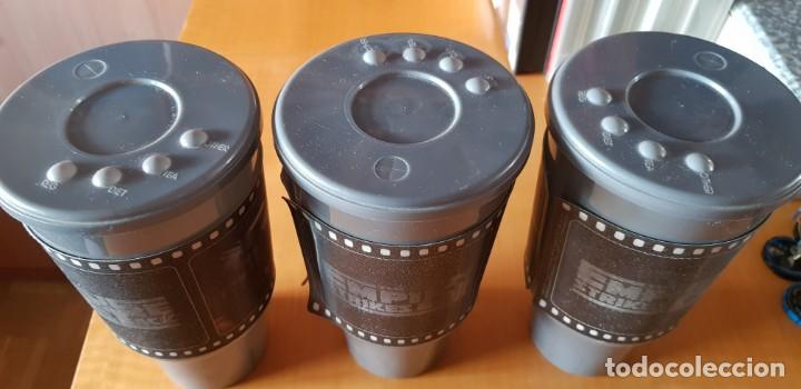 Cine: 3 vasos STAR WARS Taco Bell 1997 con im&aacute;genes lenticulares NUEVOS SIN USAR