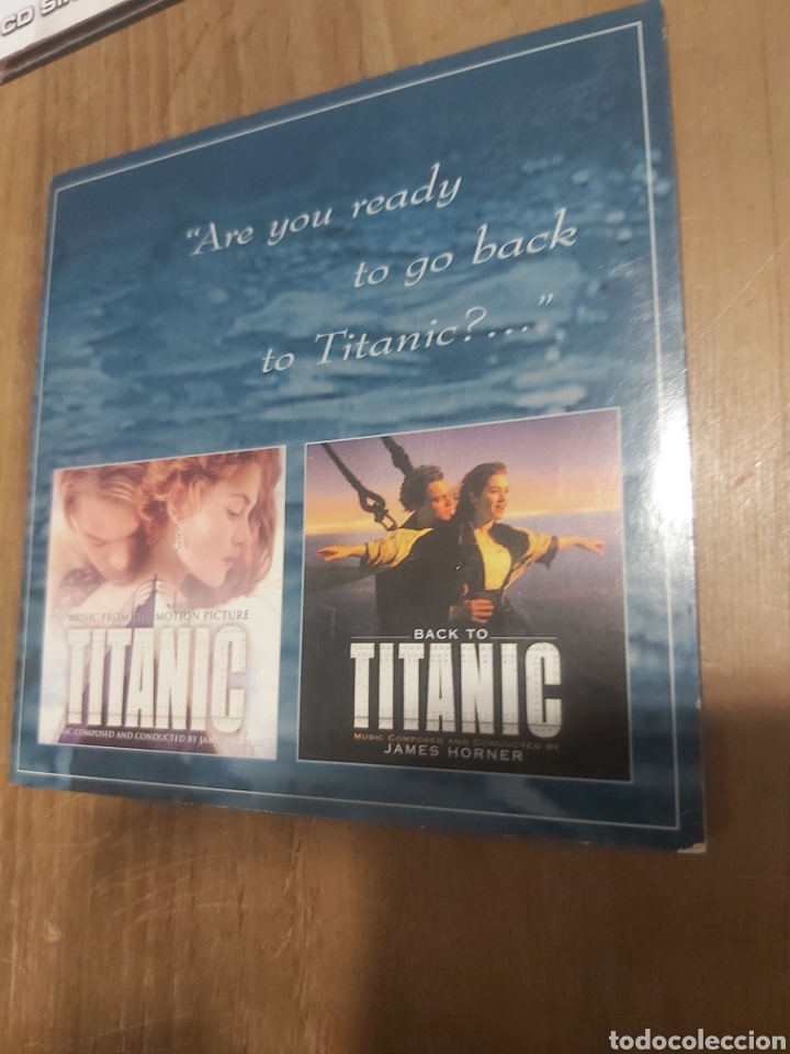 Cine: 1997 CD single Titanic - Foto 1
