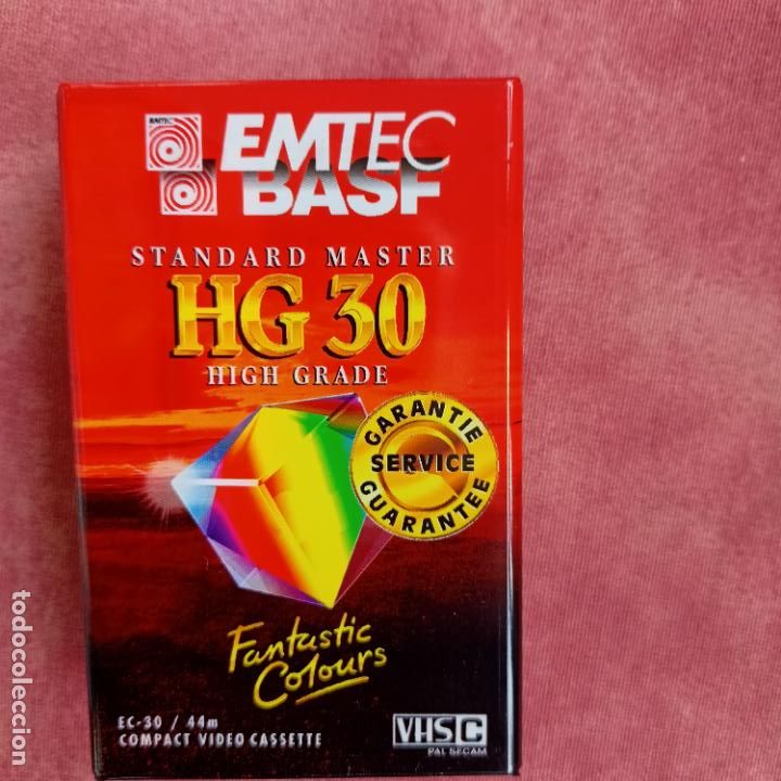 Cine: ANTIGUA CINTA VIRGEN PRECINTADA VIDEO CASSETTE VHS BASFT HG 45