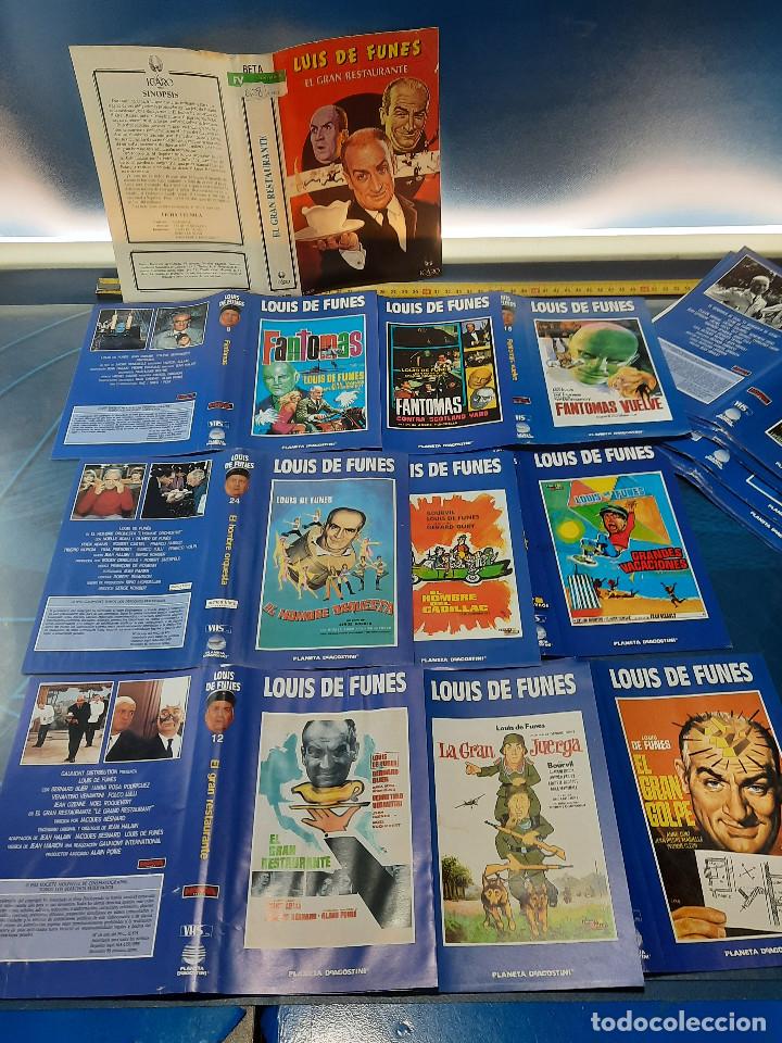 Cine: 27 Car&aacute;tulas de videos VHS y Beta, Louis De Funes. Ver Fotograf&iacute;as.
