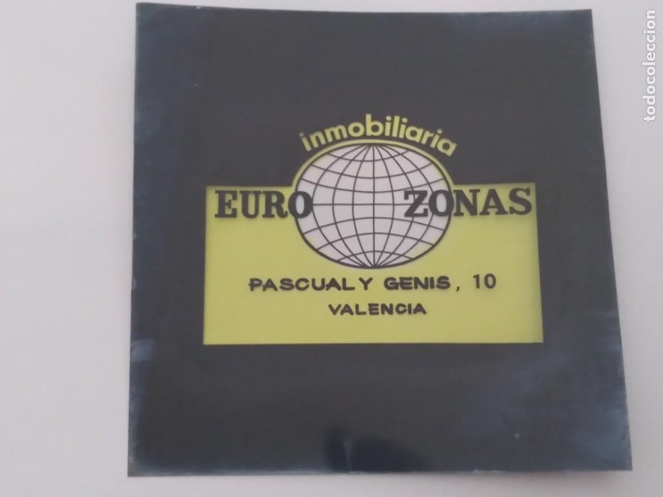 Cine: PUBLICIDAD DIAPOSITIVA ORIGINAL PROYECCION CINE INMOBILIARIA EURO ZONAS VALENCIA RV
