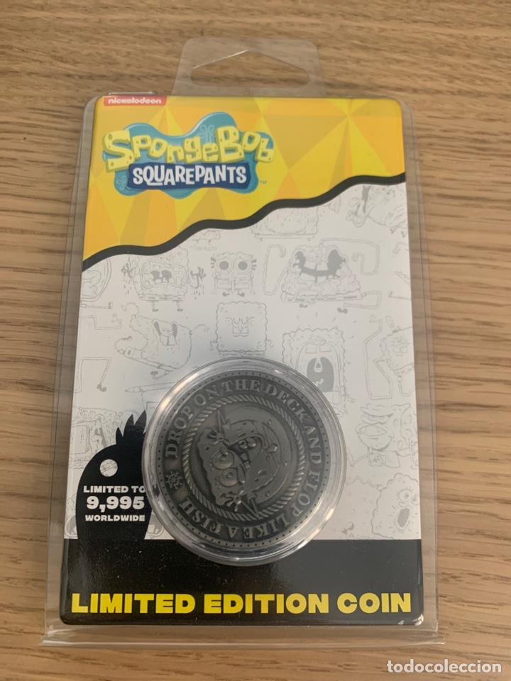 Cine: Moneda Coleccionable Bob Esponja Edici&oacute;n Limitada y Numerada - Foto 1