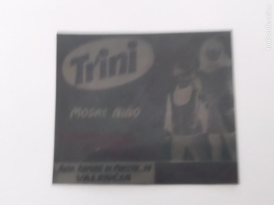 Cine: PUBLICIDAD DIAPOSITIVA ORIGINAL PROYECCION CINE TRINI MODAS NI&Ntilde;O VALENCIA RV