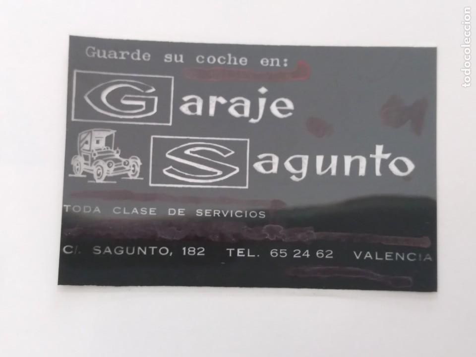 Cine: PUBLICIDAD DIAPOSITIVA ORIGINAL PROYECCION CINE GARAJE SAGUNTO VALENCIA RV