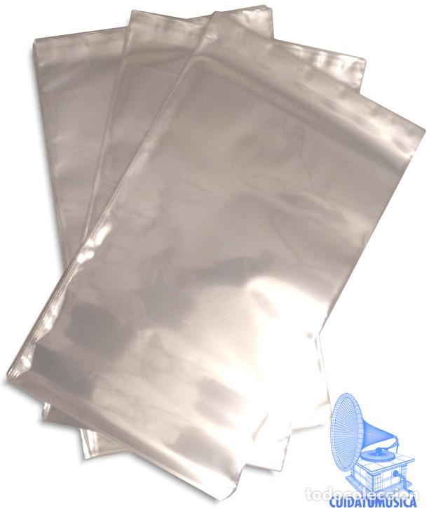 Cine: 100 FUNDAS DVD CON AUTOCIERRE ADHESIVO PARA ESTUCHE 1 DVD SLIM DE ESTUCHE FINO