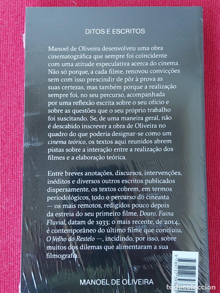 Cine: MANOEL DE OLIVEIRA: DITOS E ESCRITOS (nuevo) - Foto 2