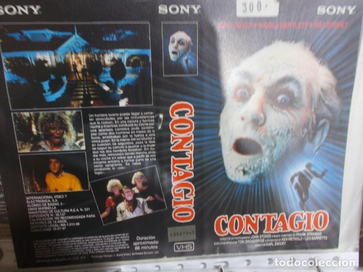 Cinema: CONTAGIO , SOLO CARATULA'' SOLO'' CARATULA, ORIGINAL , DE VIDEO CLUB ,