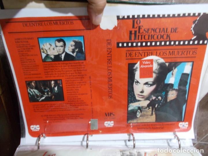 Cinema: DE ENTRE LOS MUERTOS , SOLO CARATULA'' SOLO'' CARATULA, ORIGINAL , DE VIDEO CLUB ,