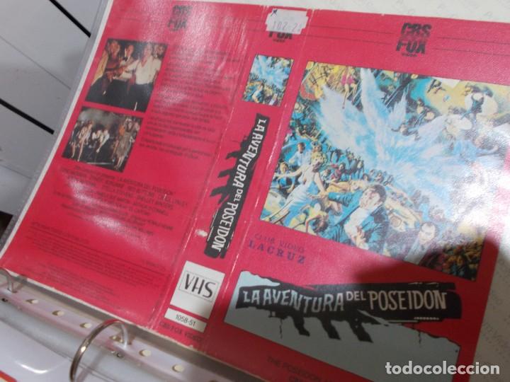 Cinema: LA AVENTURA DEL POSEIDON , SOLO CARATULA'' SOLO'' CARATULA, ORIGINAL , DE VIDEO CLUB ,