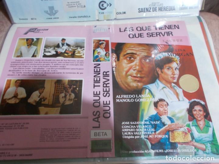 Cinema: LAS QUE TIENEN QUE SERVIR &uml;&uml;SOLO CARATULA&uml;&uml;&uml;&uml;ORIGINAL DE VIDEO CLUB SOLO CARATULA&uml;&uml;