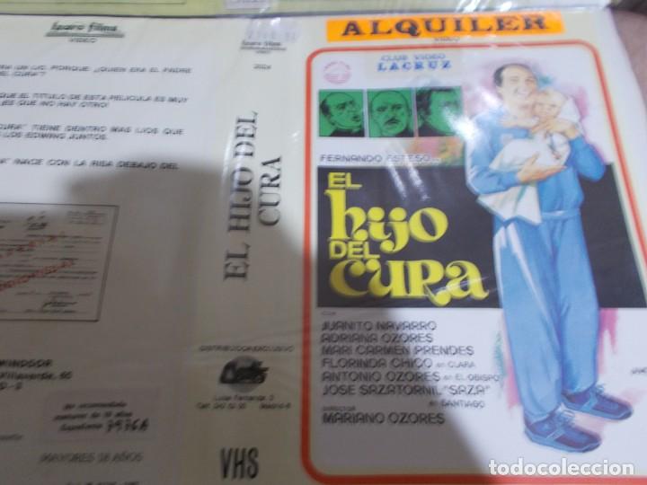 Cinema: EL HIJO DEL CURA &uml;&uml;SOLO CARATULA&uml;&uml;&uml;&uml;ORIGINAL DE VIDEO CLUB SOLO CARATULA&uml;&uml;